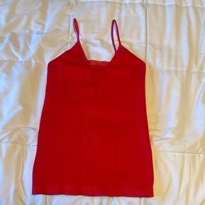 Spaghetti strap tank top